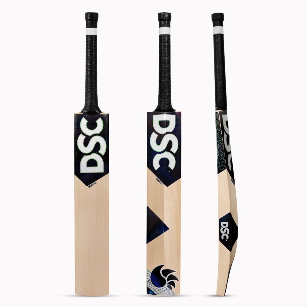 DSC Blak 222 English Willow Cricket Bat - Image 2