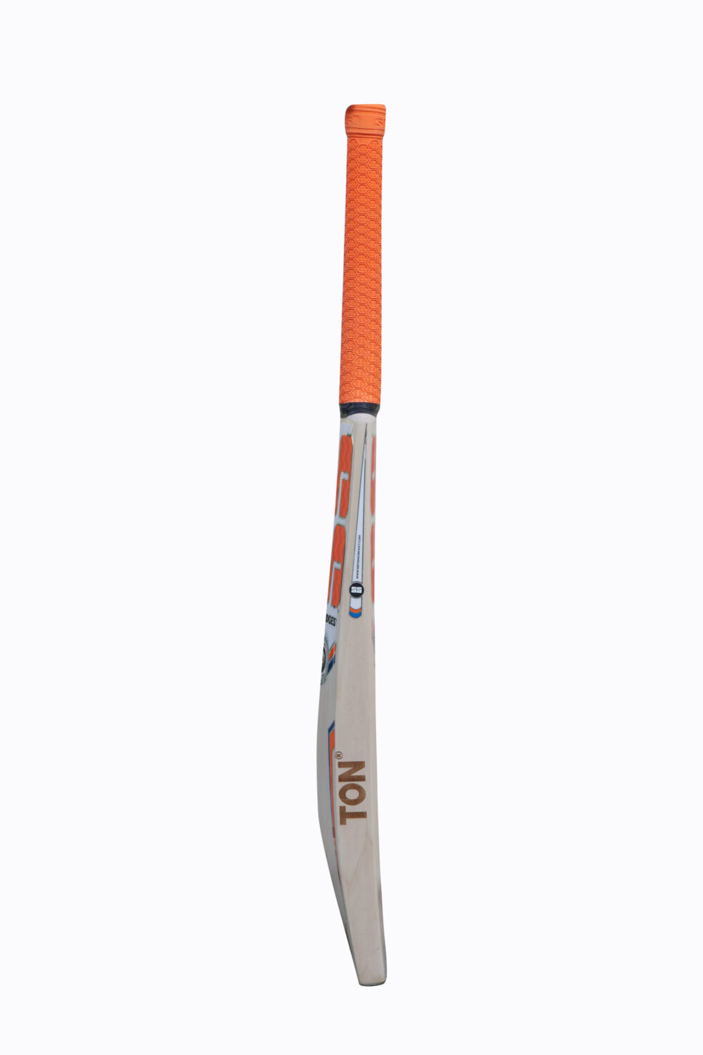 SS Orange English Willow Cricket Bat SH - Image 4
